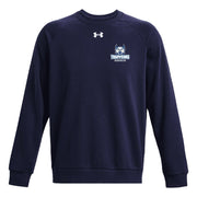 CBC - UA Men's Rival Fleece Crew - Midnight Navy/White