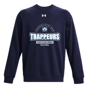CBC - UA Men's Rival Fleece Crew - Midnight Navy/White