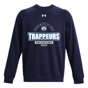 CBC - UA Men's Rival Fleece Crew - Midnight Navy/White