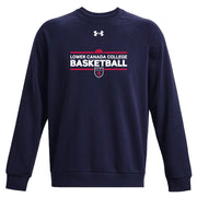 LCC - Men's UA Rival Fleece Crewneck (Full Chest Logo)