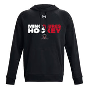 AHM - UA Men's Rival Fleece Hoodie - Black/White