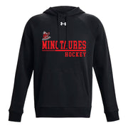 AHM - UA Men's Rival Fleece Hoodie - Black/White
