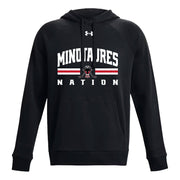 AHM - UA Men's Rival Fleece Hoodie - Black/White