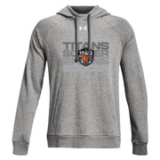 CST - UA Men's Rival Fleece Hoodie - Castlerock Light Heather