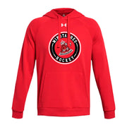 AHM - UA Men's Rival Fleece Hoodie - Red/White