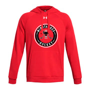 AHM - UA Men's Rival Fleece Hoodie - Red/White