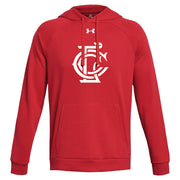 LCC - UA Men's Rival Fleece Hoodie (Full Chest Logo)