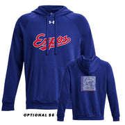 DBA - UA Men's Rival Fleece Hoodie - TEAMS