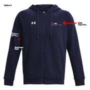 MKC - UA Mens Rival Fleece Full Zip Hoodie