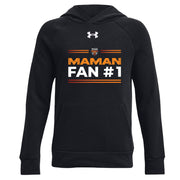 CST - UA Youth Rival Fleece Hoodie - Black