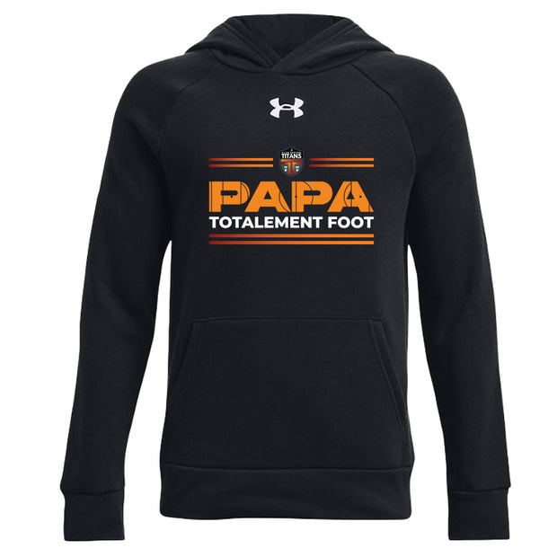 CST - UA Youth Rival Fleece Hoodie - Black