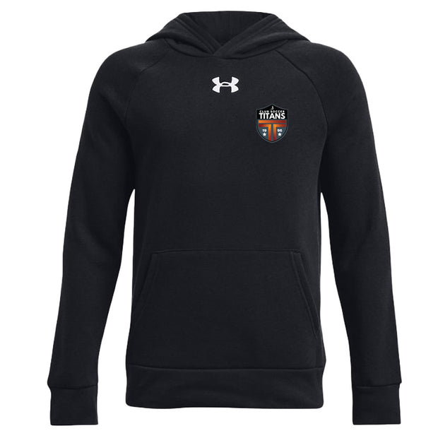 CST - UA Youth Rival Fleece Hoodie - Black