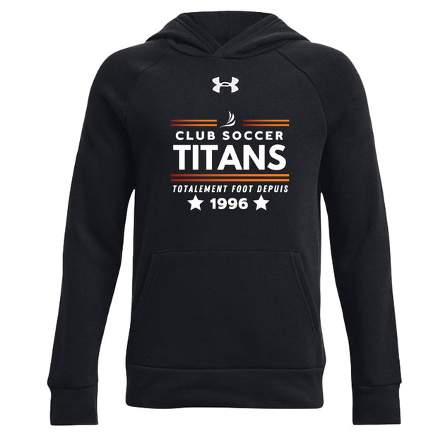 CST - UA Youth Rival Fleece Hoodie - Black