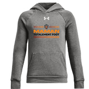 CST - UA Youth Rival Fleece Hoodie - Castlerock Light Heather