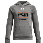 CST - UA Youth Rival Fleece Hoodie - Castlerock Light Heather