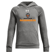 CST - UA Youth Rival Fleece Hoodie - Castlerock Light Heather