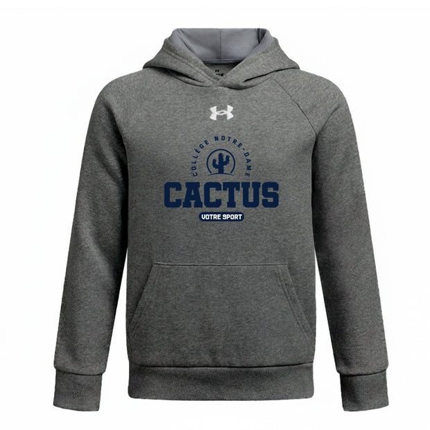 CND - Chandail à capuchon pour enfants Rival UA (votre sport)