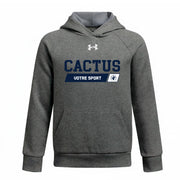 CND - Chandail à capuchon pour enfants Rival UA (votre sport)