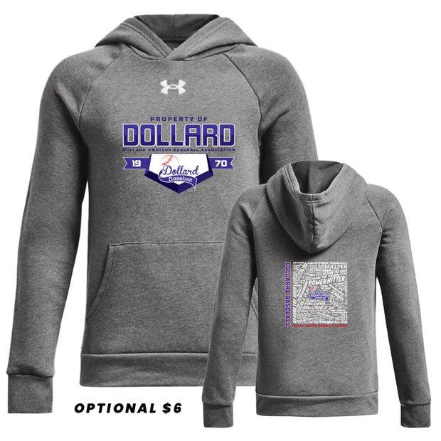 DBA - UA Youth Rival Fleece Hoodie