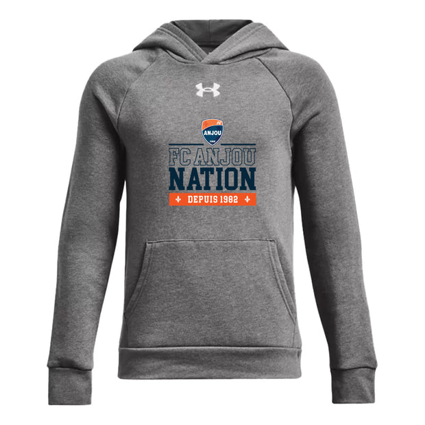 FCA - UA Youth Rival Fleece Hoodie