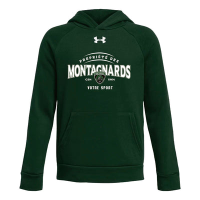 CSH - UA Youth Rival Fleece Hoodie (Propriété de Votre sport)