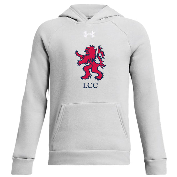 LCC  - UA Youth Rival Fleece Hoodie (Full Chest Logo)