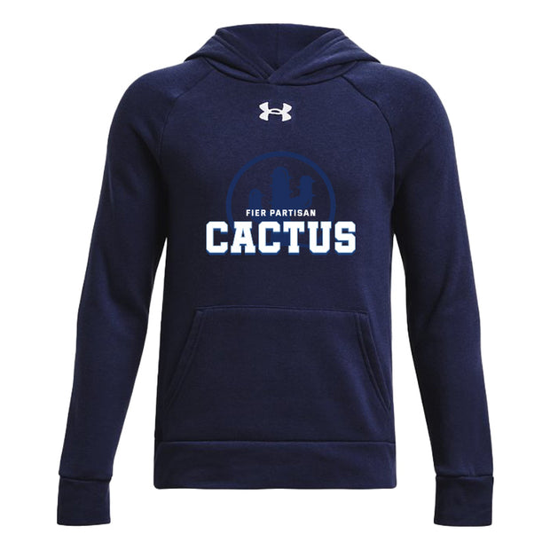 CND - UA Youth Rival Fleece Hoodie (fiére logos)