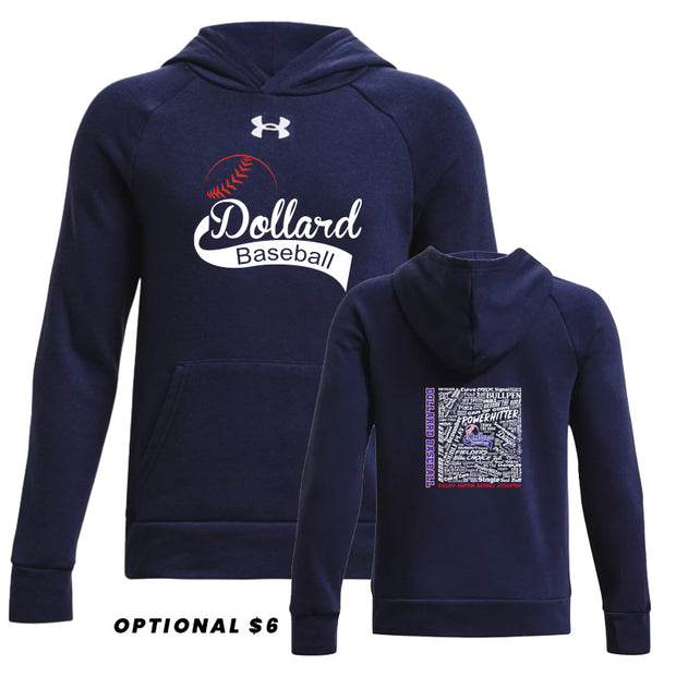DBA - UA Youth Rival Fleece Hoodie