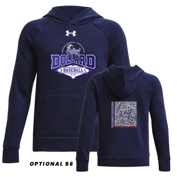 DBA - UA Youth Rival Fleece Hoodie