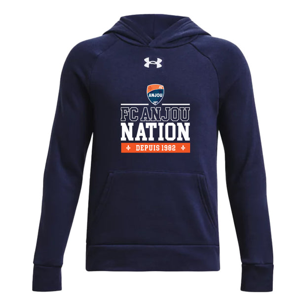 FCA - UA Youth Rival Fleece Hoodie