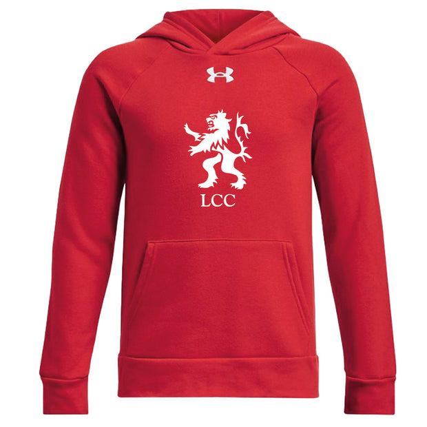 LCC  - UA Youth Rival Fleece Hoodie (Full Chest Logo)