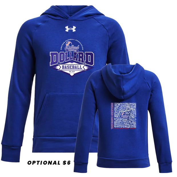 DBA - UA Youth Rival Fleece Hoodie