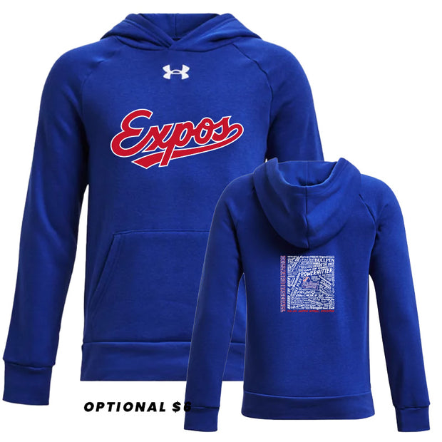 DBA - UA Youth Rival Fleece Hoodie - TEAMS