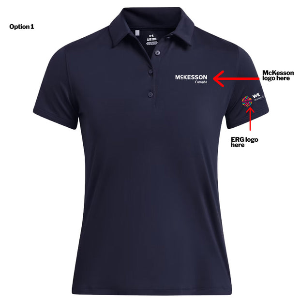 MKC - UA Womens Playoff SS Polo