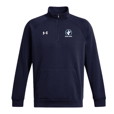 CND - UA Rival polar Hommes ¼ Zip (votre sport)