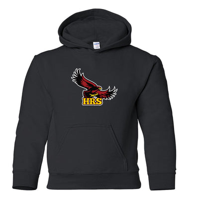 HRS - Gildan Youth Heavy Blend Hoodie (w/ Sewn Applique)