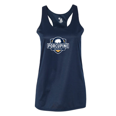PUFC - Badger Sport Ladies' B-Core Racerback Tank