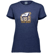 UBC - Augusta Ladies Tri-Blend Tee (Choose Your Sport)