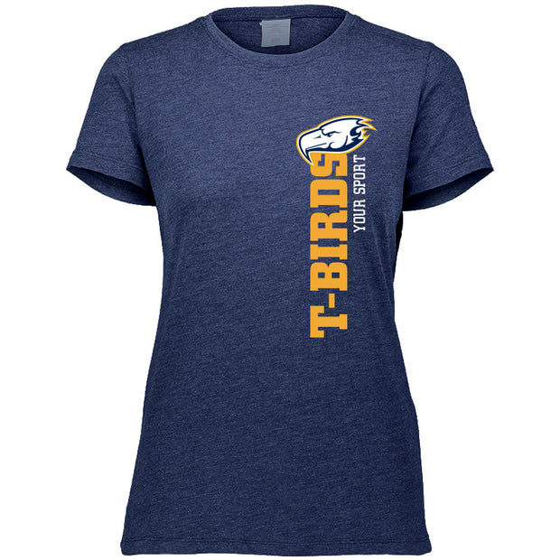 UBC - Augusta Ladies Tri-Blend Tee (Choose Your Sport)