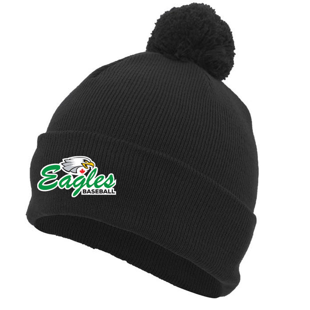 ENL - Pacific Headwear Knit Fold Over Pom Beanie