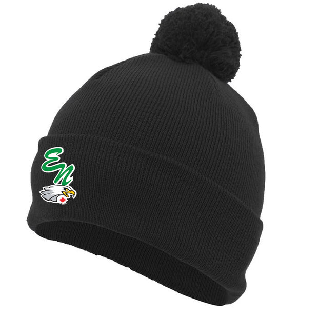 ENL - Pacific Headwear Knit Fold Over Pom Beanie
