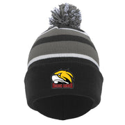 CGHP - Pacific Headwear Knit Fold Over Pom Beanie