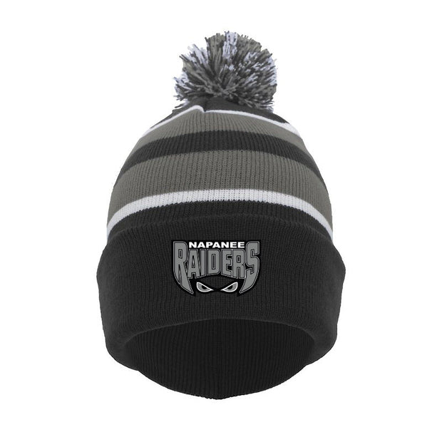NRP - Pacific Headwear Knit Fold Over Pom Beanie