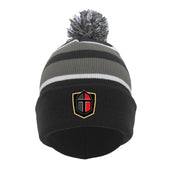 PTP - Pacific Headwear Knit Fold Over Pom Beanie