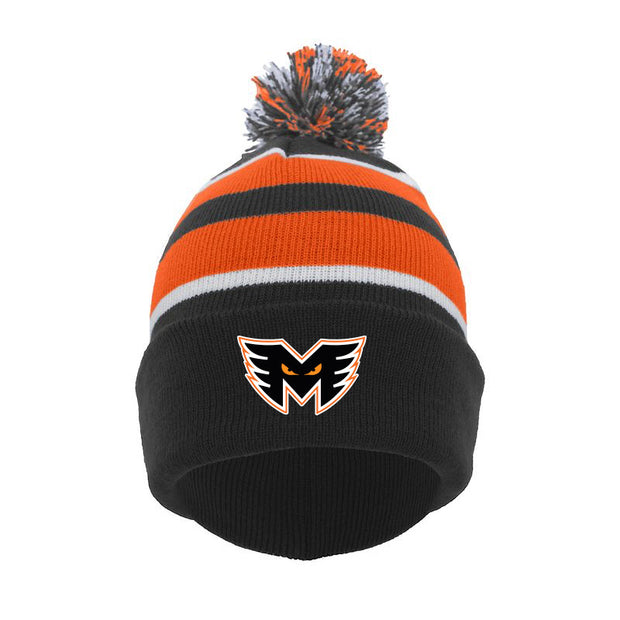 MFP - Pacific Headwear Knit Fold Over Pom Beanie