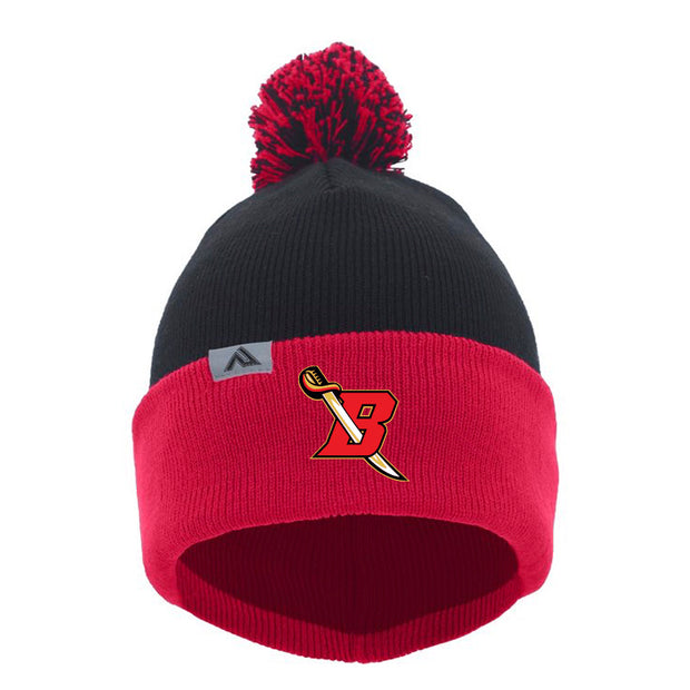 BBP - Pacific Headwear Knit Fold Over Pom Beanie
