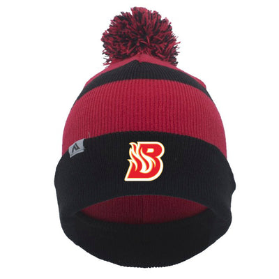 HBP - Pacific Headwear Knit Fold Over Pom Beanie