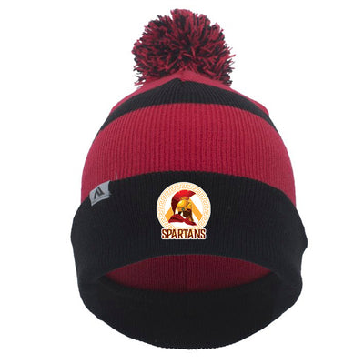 ISP - Pacific Headwear Knit Fold Over Pom Beanie