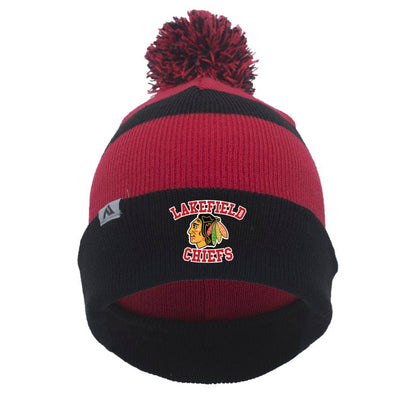 LCP - Pacific Headwear Knit Fold Over Pom Beanie