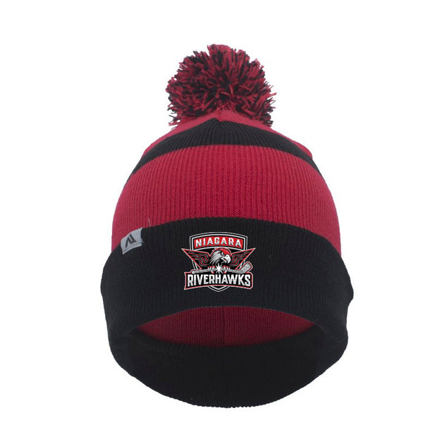 NRHP - Pacific Headwear Knit Fold Over Pom Beanie